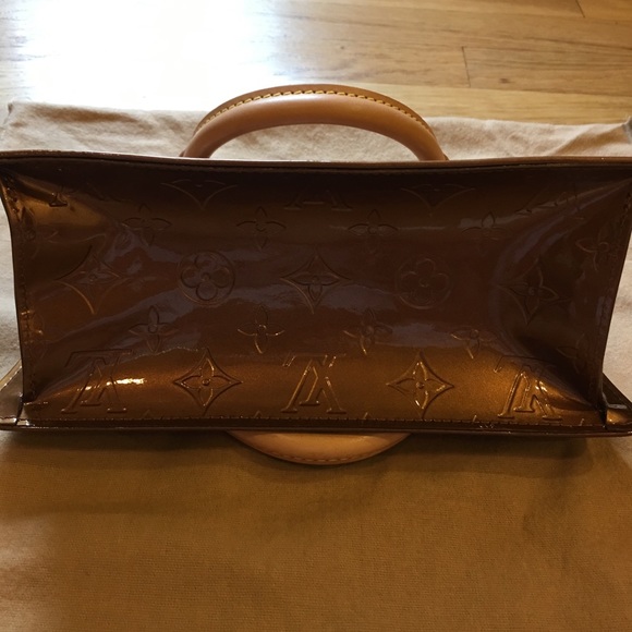 Louis Vuitton Mini Forsyth Bronze Vernis Leather - Picture 6 of 8